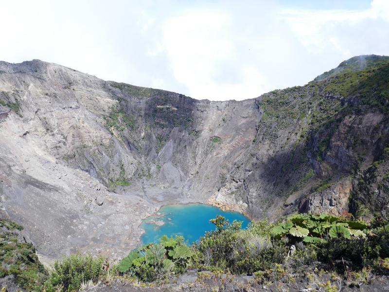 Cratére Irazu Back in Costa Rica : Volcan Irazu et la vallée d’Orosi !